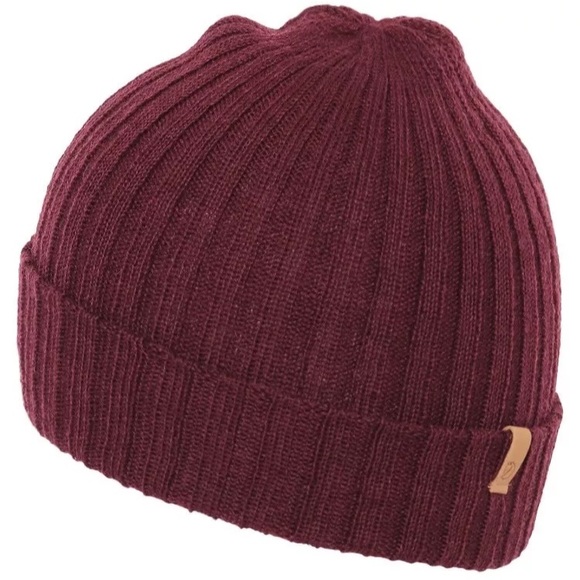Fjallraven Other - Fjallraven Byron Thin Wool Burgundy Winter Hat!